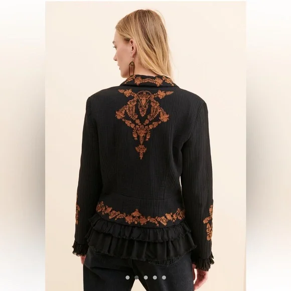 Free People Willow Bed Jacket, S - Picture 2 of 5